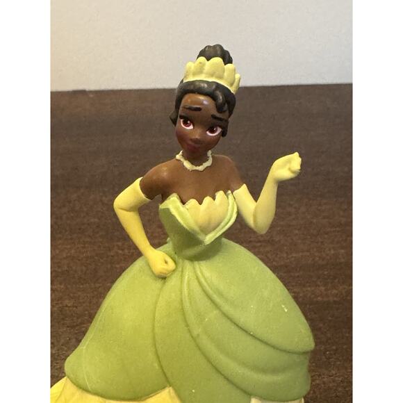 Disney Princesses 3” Cake Topper 4 Toys Sleeping Beauty Belle Cinderella Tiana - Picture 8 of 16